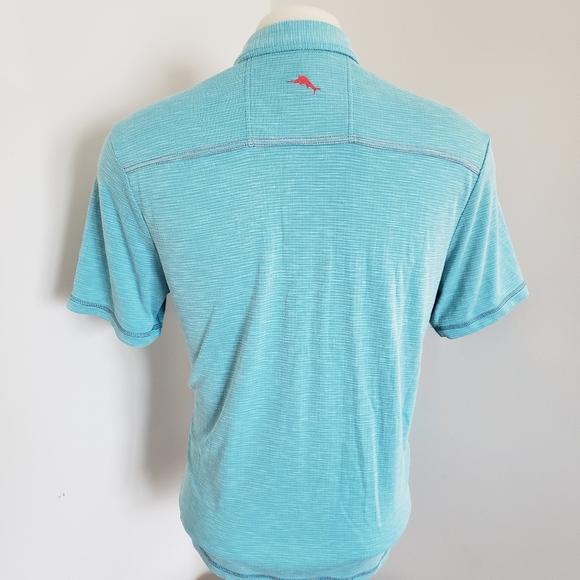 Tommy Bahama Men's Deco Tempo Polo Shirt Golf Size Medium - Picture 7 of 12